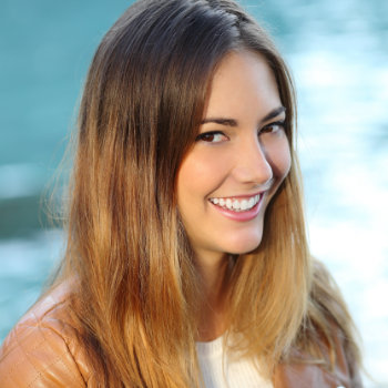 Happy Girl With Perfect Smile