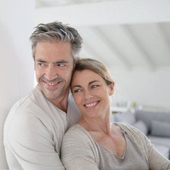 Portrait of mature couple